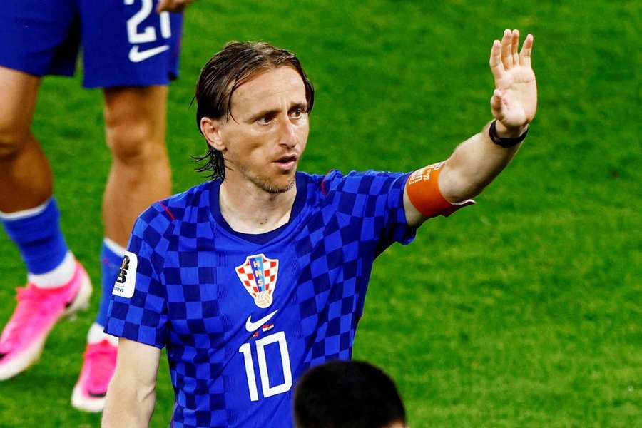 Luka Modric after Croatia's World Cup exit