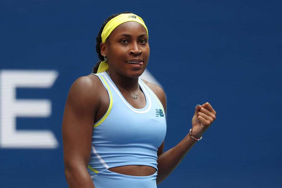 Gauff , en el US Open