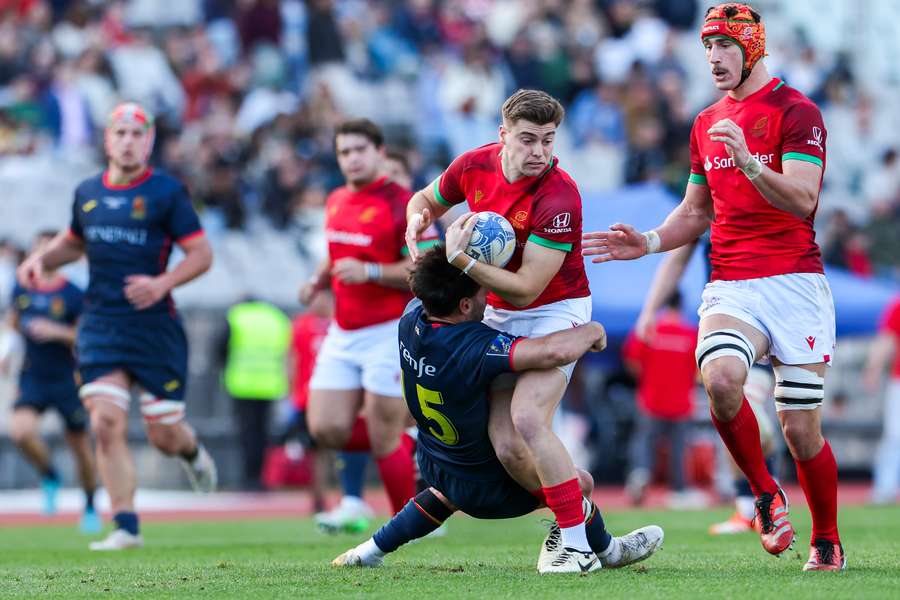 Portugal perdeu com a Espanha por 31-42 no sábado