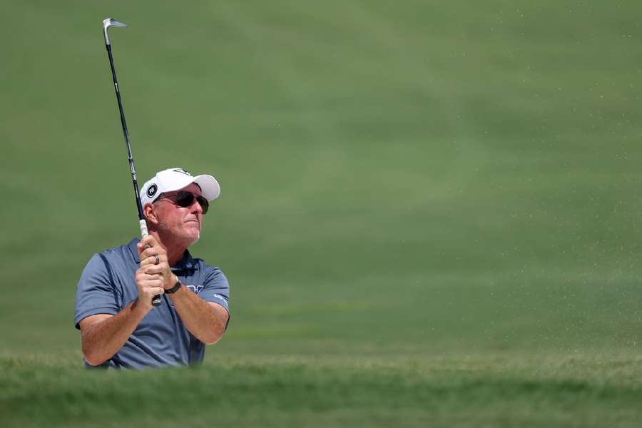 Phil Mickelson bereitet sich auf die US Open vor.
