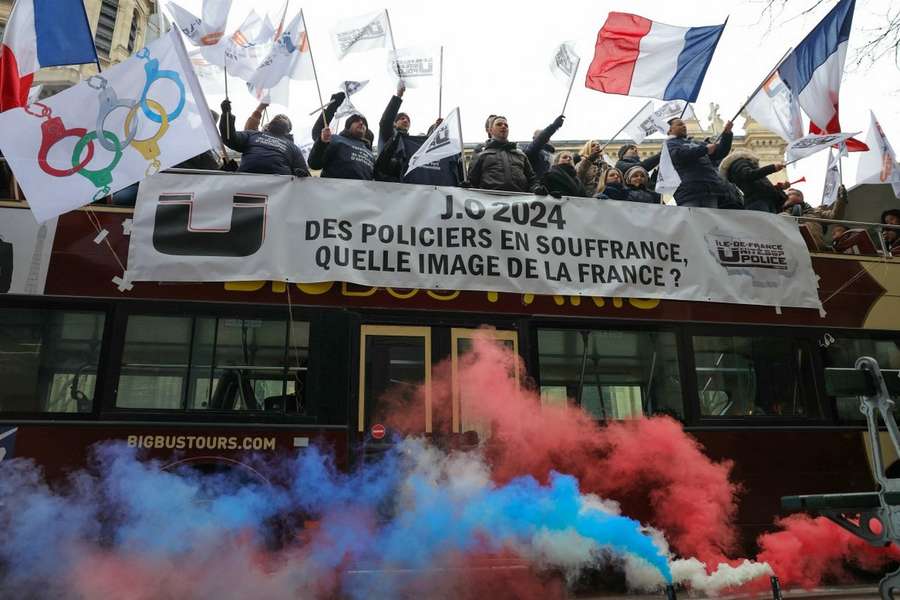 La manifestation à Paris.