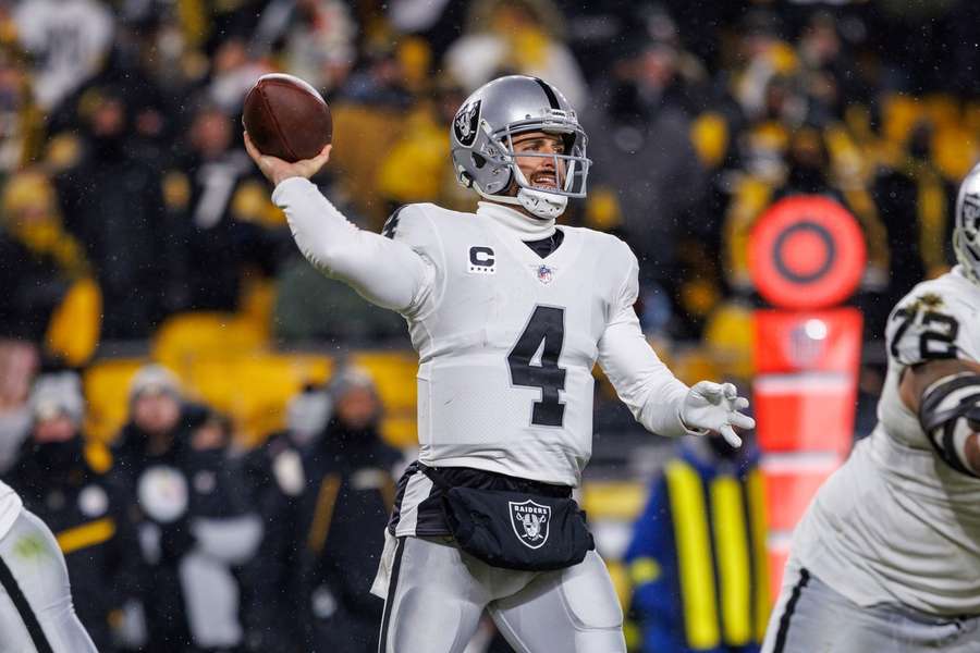 David Carr throws a pass during an NFL game in Pittsburgh last December