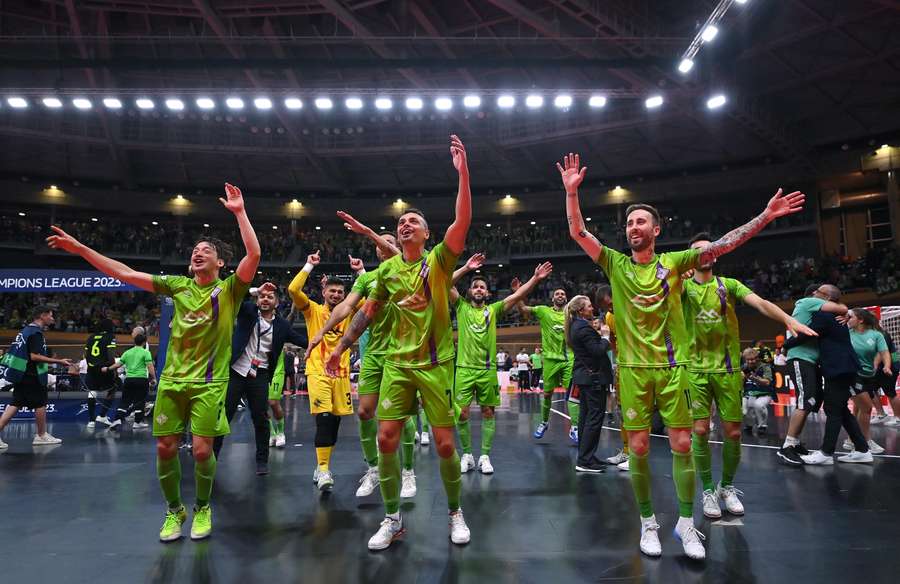 O Palma Futsal venceu a Liga dos Campeões na sua primeira participação