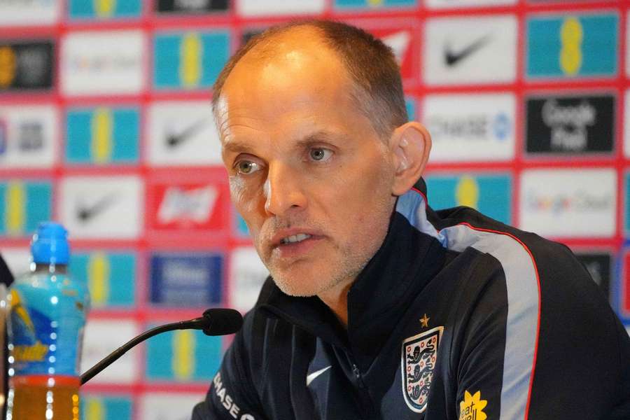 Tuchel speaks to the media