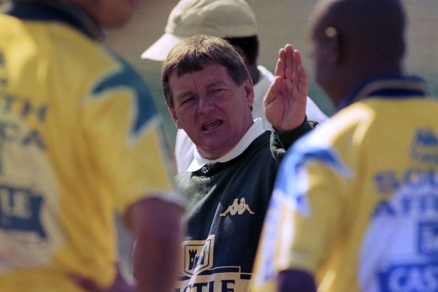 South African coach Clive Barker back in 1997