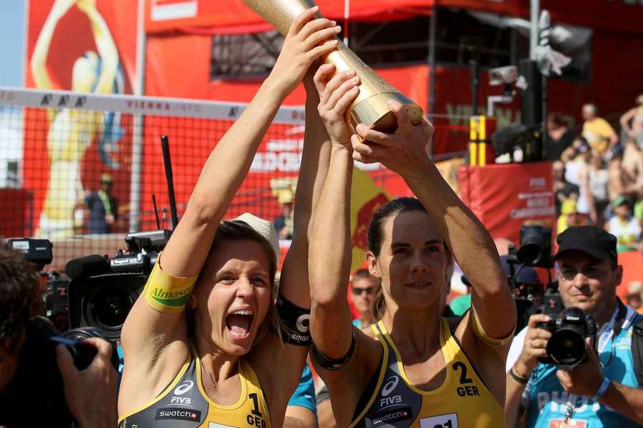 Laura Ludwig und Kira Walkenhorst gewannen als einzige deutsche Frauen die WM 2017.