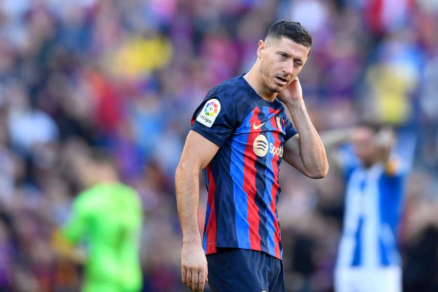 El Barcelona refleja una creciente dependencia en el nivel de Lewandowski