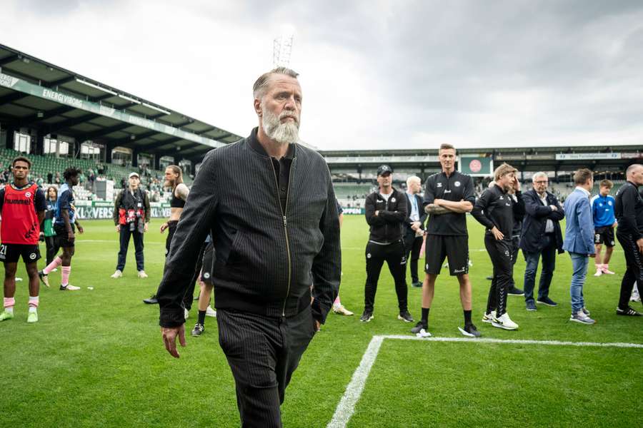 Fodbolddirektør Bjorn Wesstrom efter 3F Superliga-kampen mellem Viborg FF og Odense Boldklub på Energi Viborg Arena i Viborg