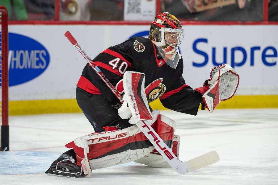 Danske Mads Søgaard startede på mål i fornemt comeback for Ottawa Senators