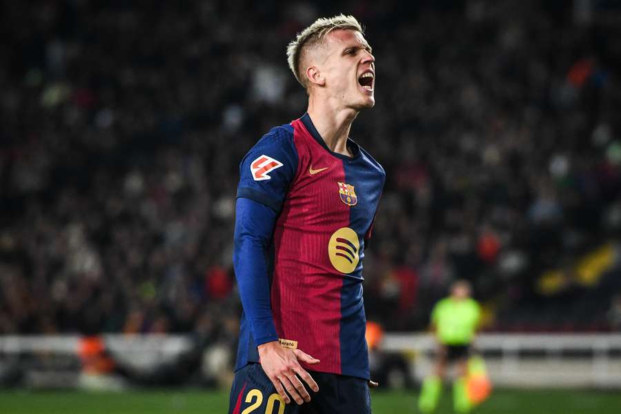 Dani Olmo scompare dal sito de LaLiga.