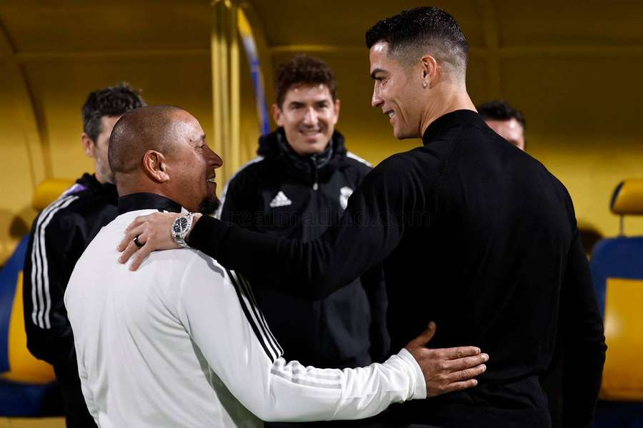 Cristiano Ronaldo e Roberto Carlos