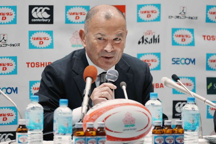 Eddie Jones has been suspended for four games by Japan's rugby union Eddie Jones has been suspended for four games by Japan's rugby union
