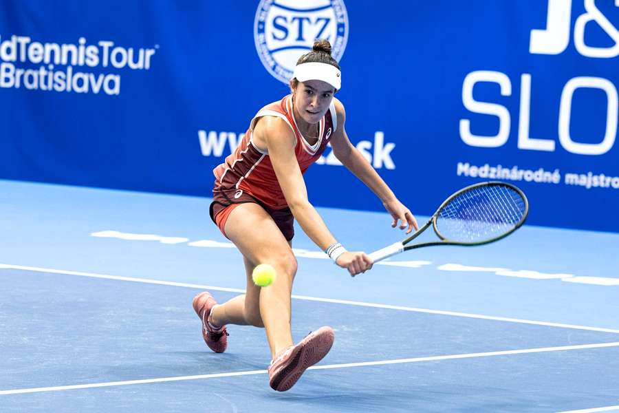 Má len 15 rokov, ale čaká ju štvrťfinále Slovak Open v Bratislave.