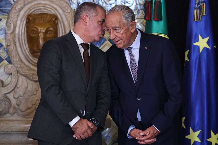 Pedro Dias, secretário de Estado do Desporto, ao lado de Marcelo Rebelo de Sousa, Presidente da República Pedro Dias, secretário de Estado do Desporto, ao lado de Marcelo Rebelo de Sousa, Presidente da República