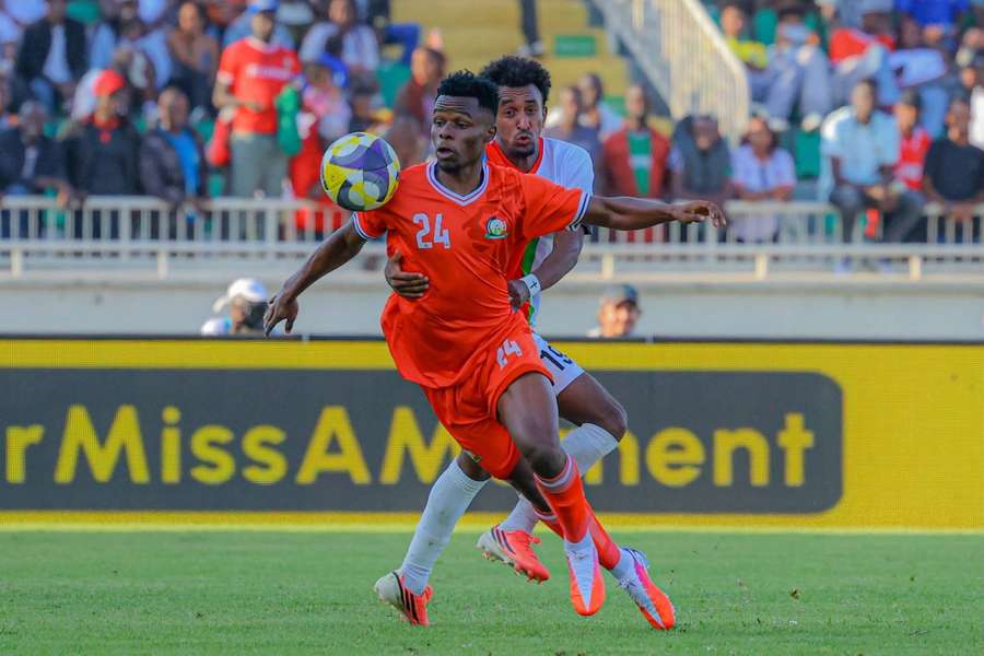Kenya came from behind to draw against Eritrea at Nyayo Stadium