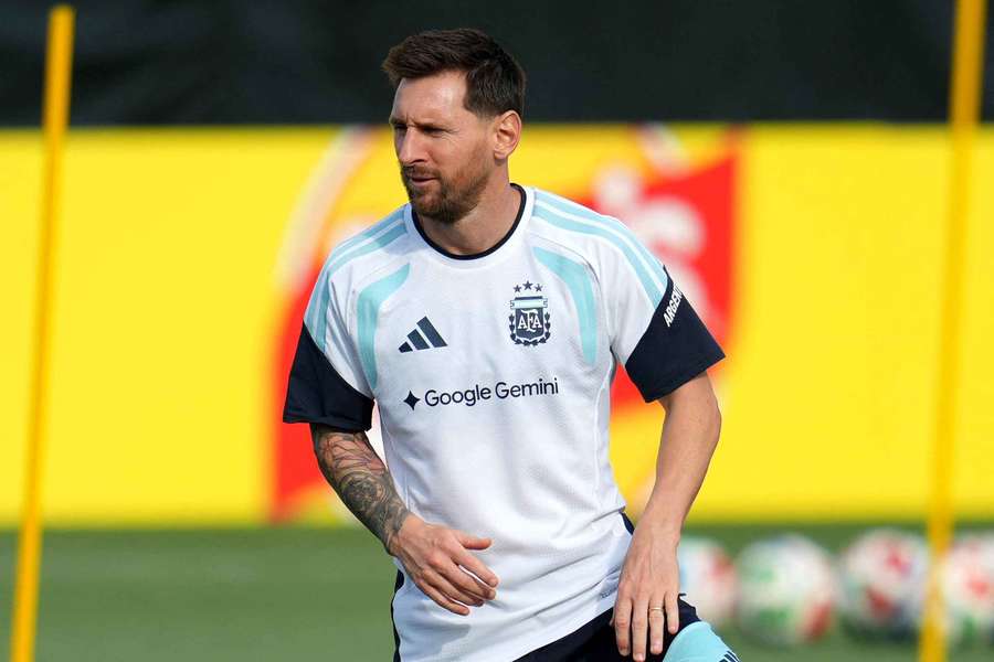 Lionel Messi im Training Lionel Messi im Training