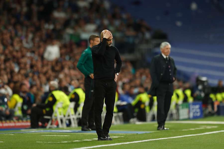 Pep Guardiola and Man City have suffered some painful defeats in Spain Pep Guardiola and Man City have suffered some painful defeats in Spain