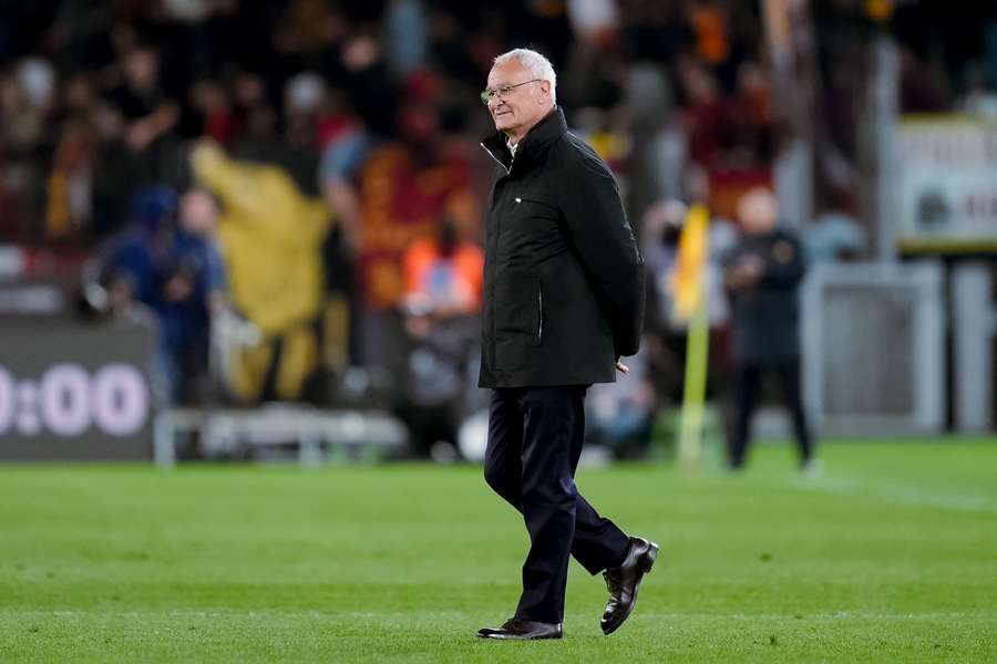 Ranieri na ławce Romy