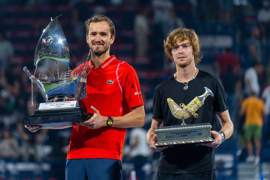 Medvedev venceu o seu último encontro na final do Dubai este ano