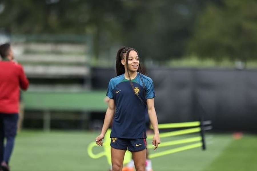 Jéssica Silva, avançada da Seleção Nacional