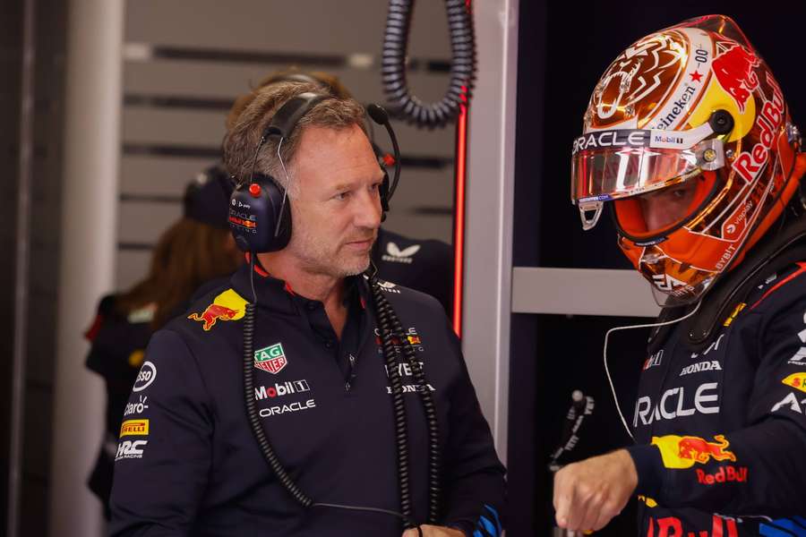 Christian Horner en Max Verstappen hebben McLaren grote stappen zien maken