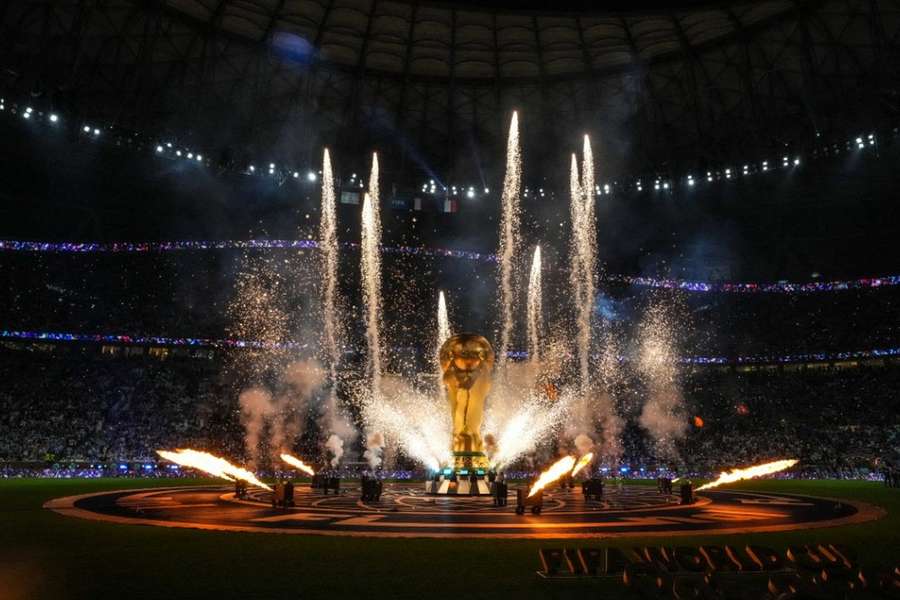 La cérémonie de clôture de la Coupe du monde 2022. La cérémonie de clôture de la Coupe du monde 2022.