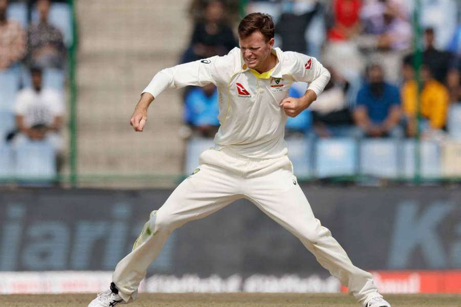 Australia's Matthew Kuhnemann in action