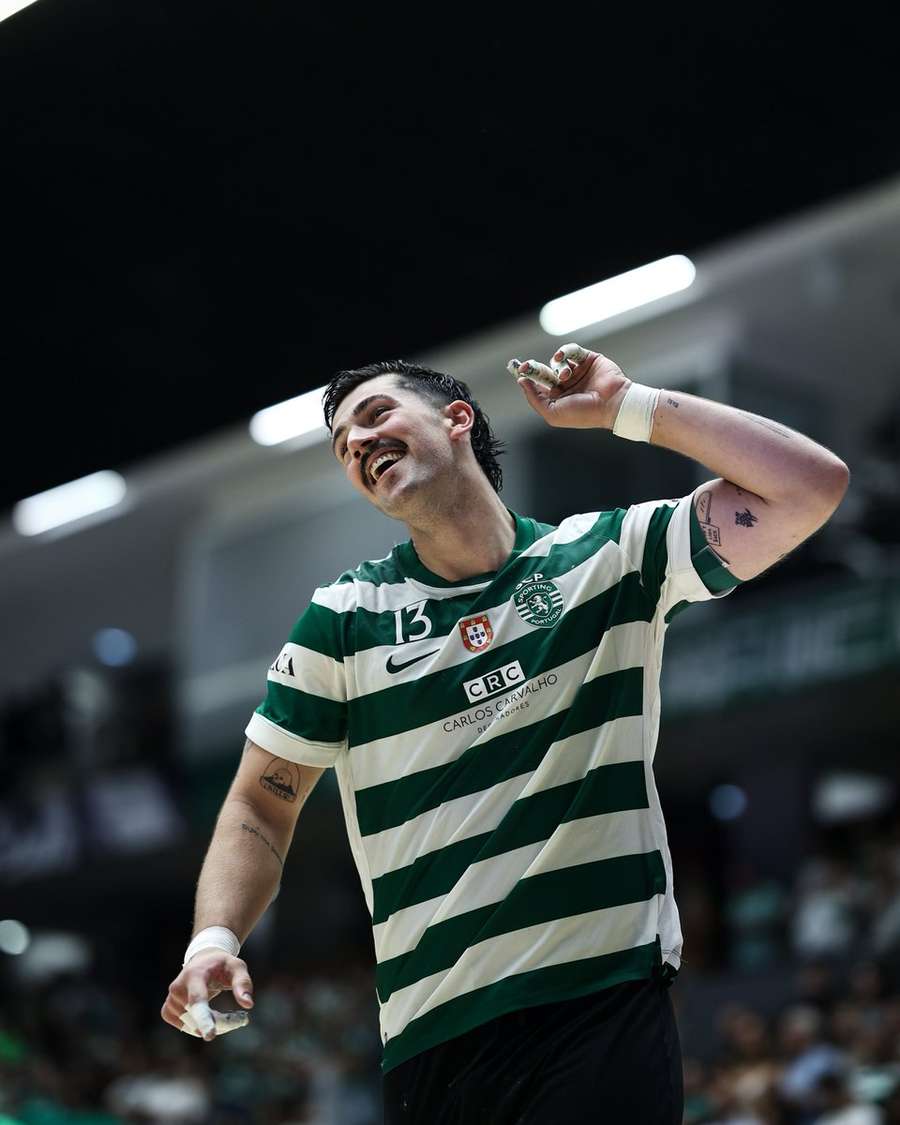 Salvador Salvador é um dos esteios da equipa do Sporting