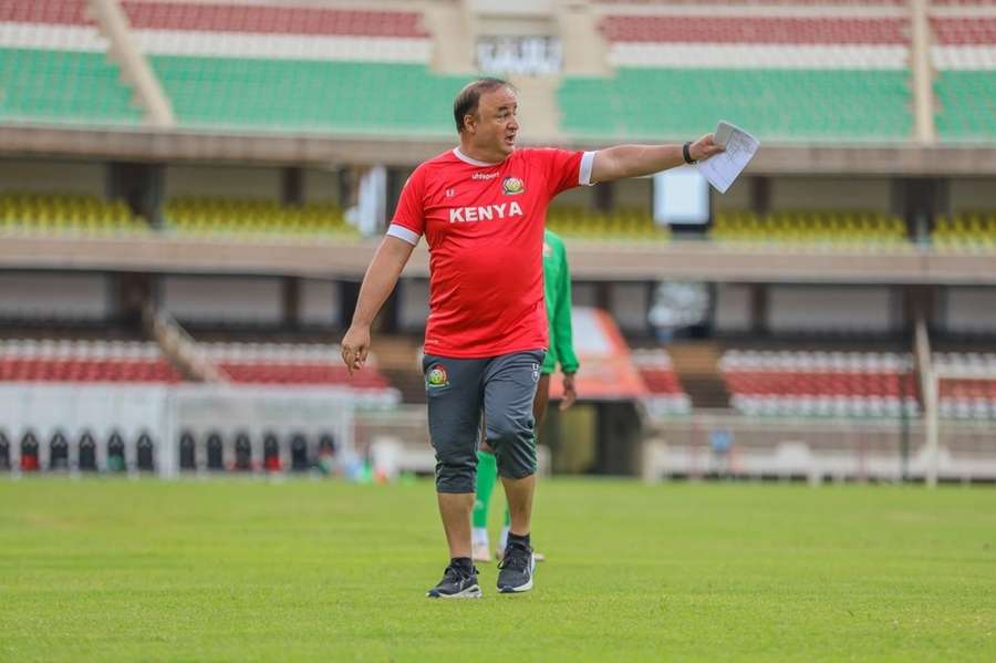 Kenya coach Engin Firat