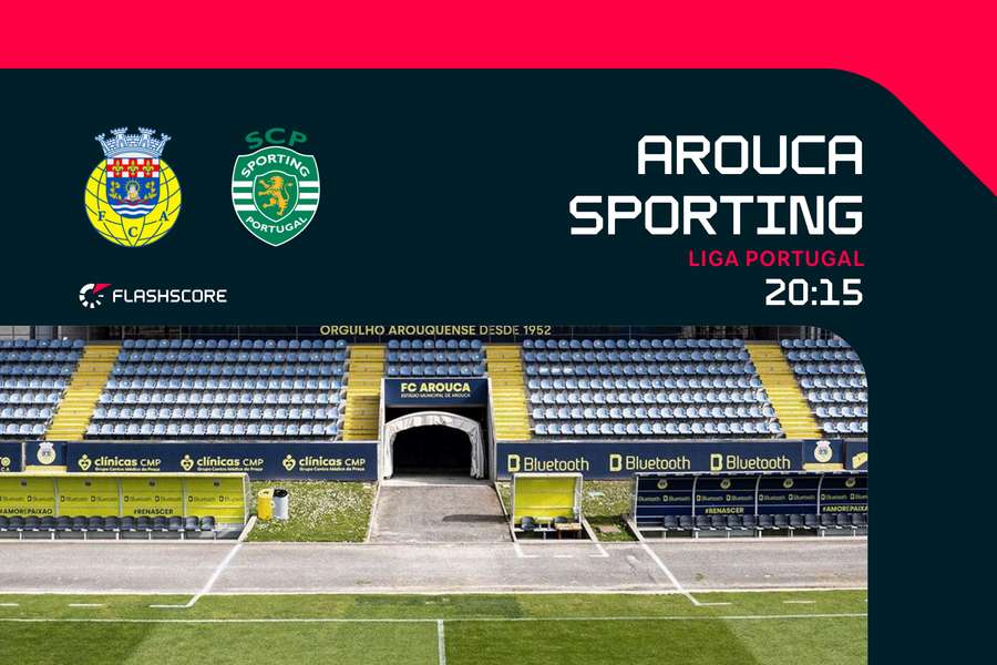 Partida vai ser em Arouca