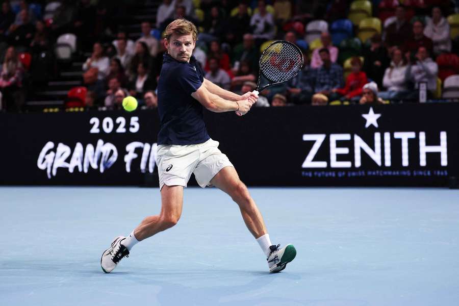 David Goffin em ação