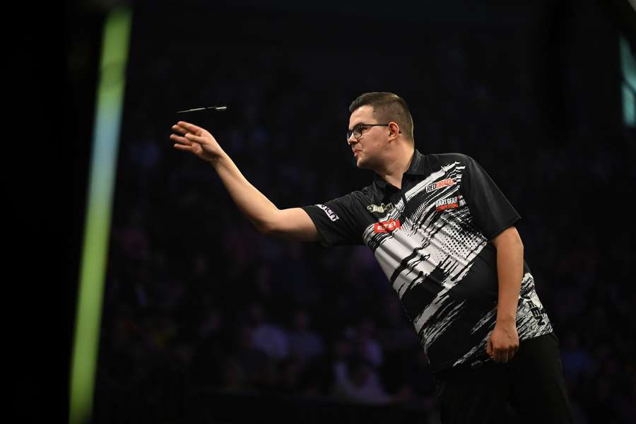 Gian van Veen muss früh den Weg nach Hause antreten.