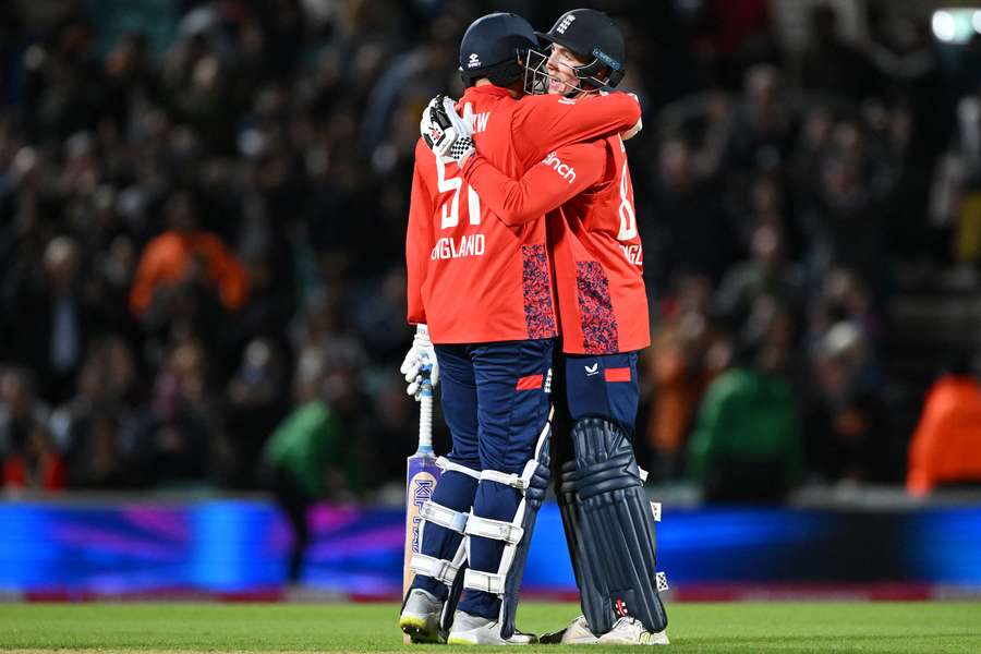 England won by seven wickets at the Oval