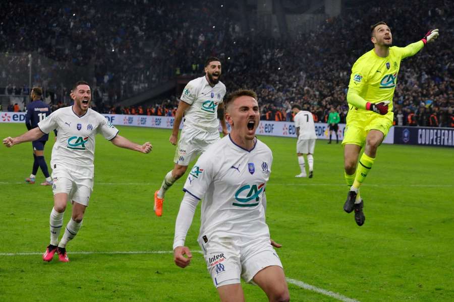 Marseille versloeg PSG een paar weken geleden in de beker