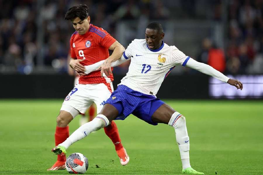 Randal Kolo Muani est l'homme du match côté bleu