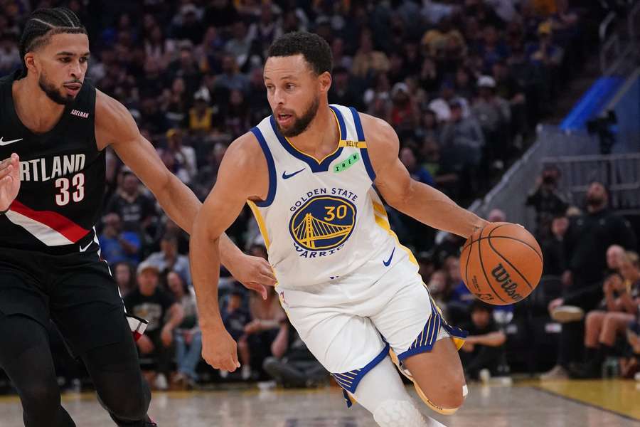 Stephen Curry, vendredi. Stephen Curry, vendredi.