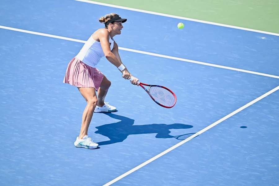 Tatjana Maria muss in der US-Open-Vorbereitung ein frühes Ausscheiden hinnehmen.