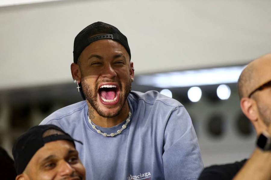 Neymar, jugador del Santos