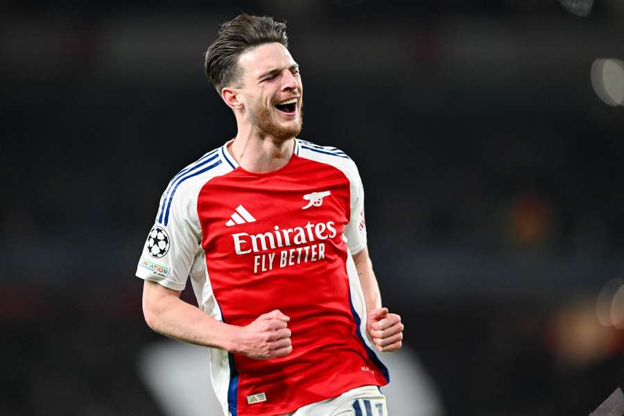Declan Rice a marcat două lovituri libere incredibile pentru a ajuta Arsenal să obțină un avantaj important în meciul cu Real Madrid