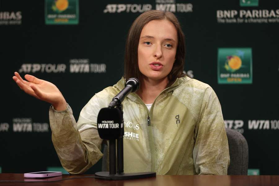Świątek dobrze czuje się w Indian Wells i odkrywa nowe pasje