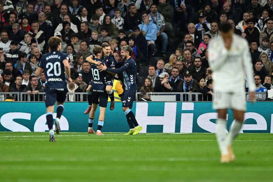 Nouveau coup d'arrêt pour le Real Madrid, battu à domicile par le Celta de Vigo Nouveau coup d'arrêt pour le Real Madrid, battu à domicile par le Celta de Vigo