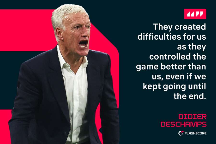 Dider Deschamps post-match quote