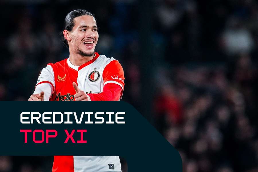 Anis Hadj Moussa was crucial in Feyenoord's 4-2 win over Heracles