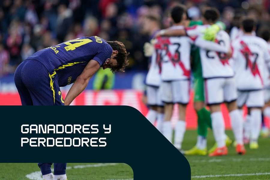 El Atlético, de capa caída