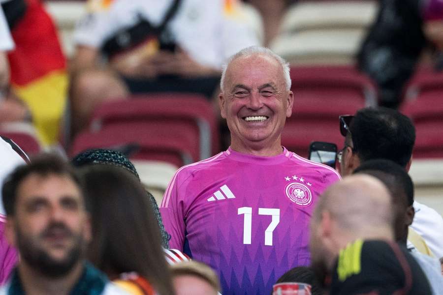 Hans Joachim Wirtz (Vater von Florian Wirtz) während der EM 2024 Hans Joachim Wirtz (Vater von Florian Wirtz) während der EM 2024