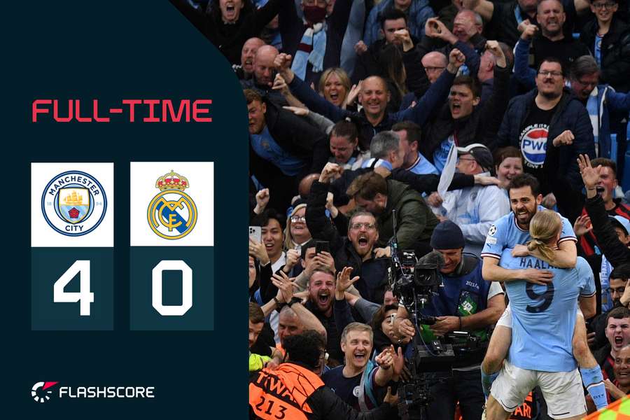 Man City V Real Madrid As It Happened: Silva Stars As City Reach Final ...