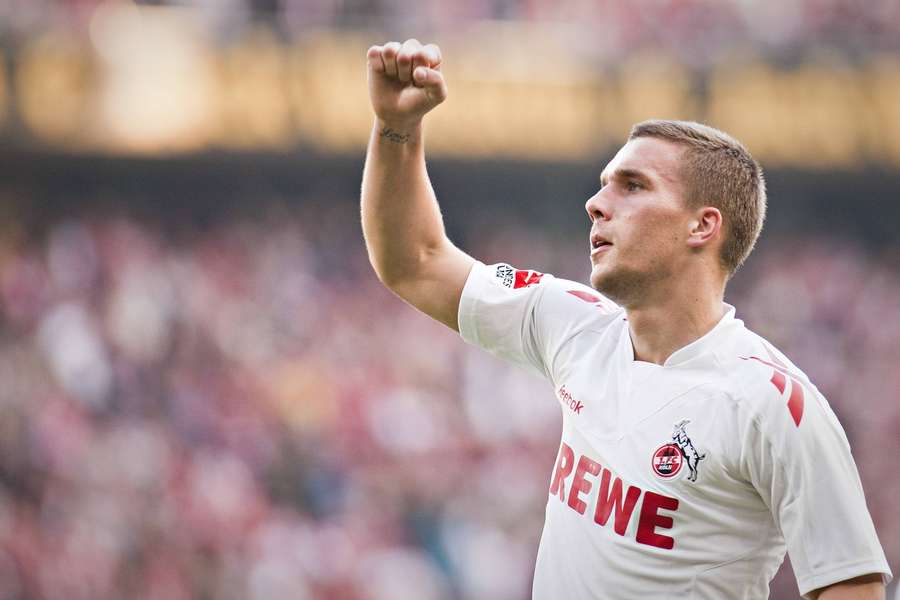 Lukas Podolski im Kölner Trikot.