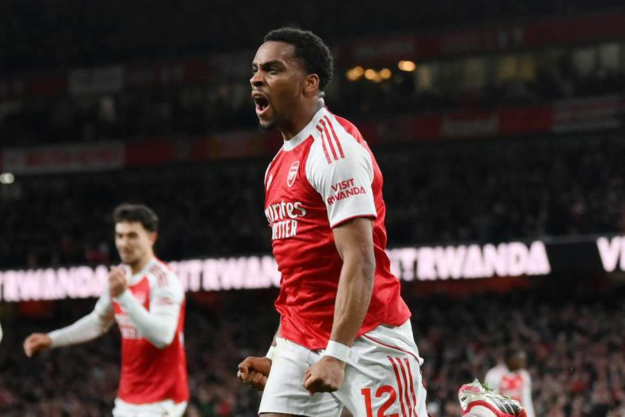 Timber a jeho oslava víťaznej trefy.