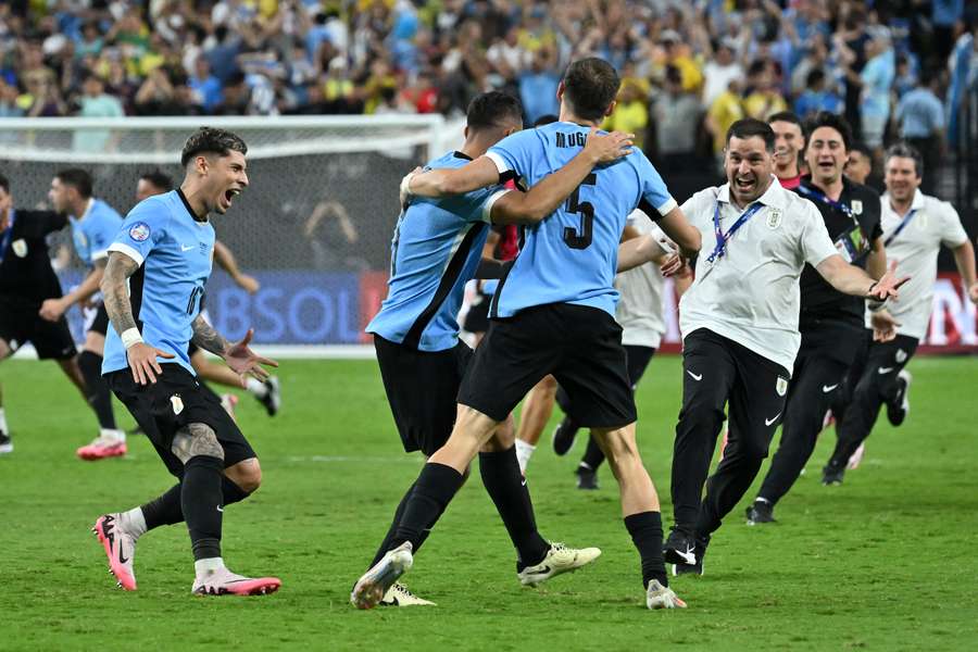 L'Uruguay festeggia la qualficazione