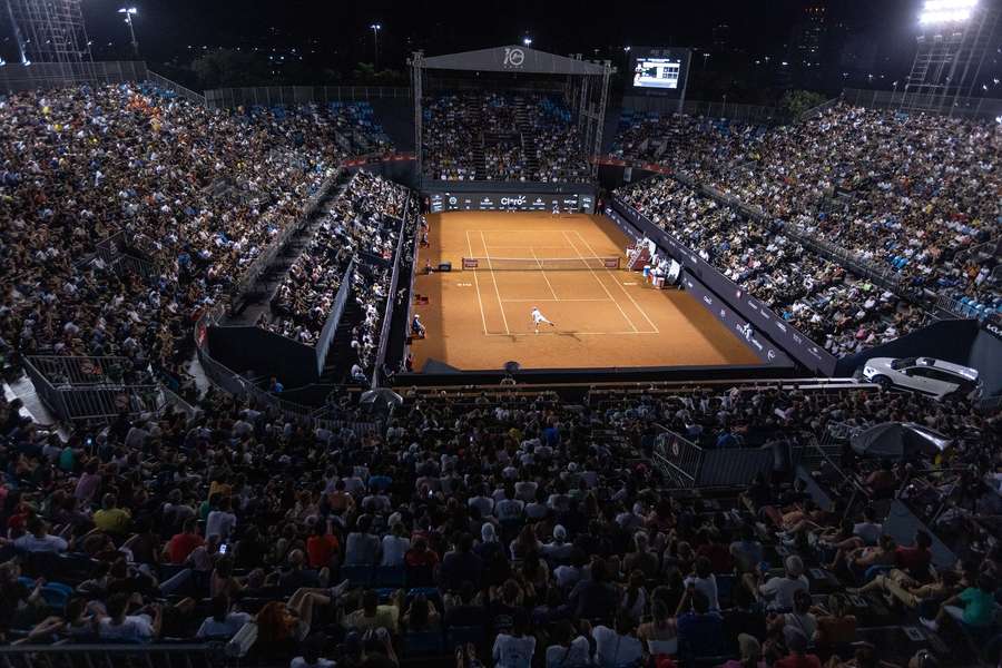 O Rio Open é só do ATP tour e acontece no início da temporada